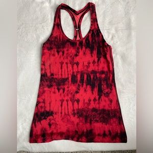 Lululemon racer back Tie Dye Tank Top perfect for yoga or gym workout